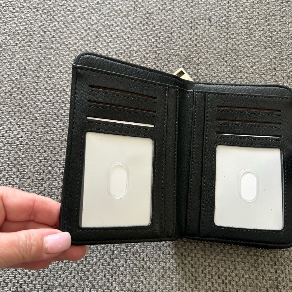 Black Leather Wallet
